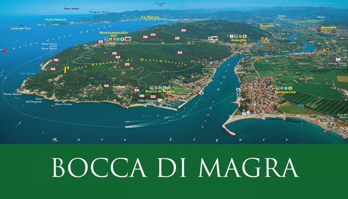 Villa Sole Apuane | Bocca di Magra / Fiumaretta / Montemarcello/Marinella - Case e ville - Bocca di Magra / Fiumaretta / Marinella / Montemarcello